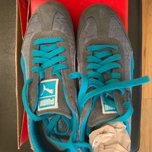 New Puma Women’s Runner Zig Zag Gray Breeze Shoes